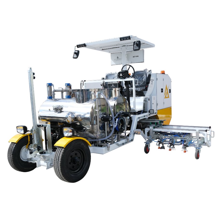 ALT 1000 - AIRLESS SELF PROPELLED ROAD MARKING MACHINE